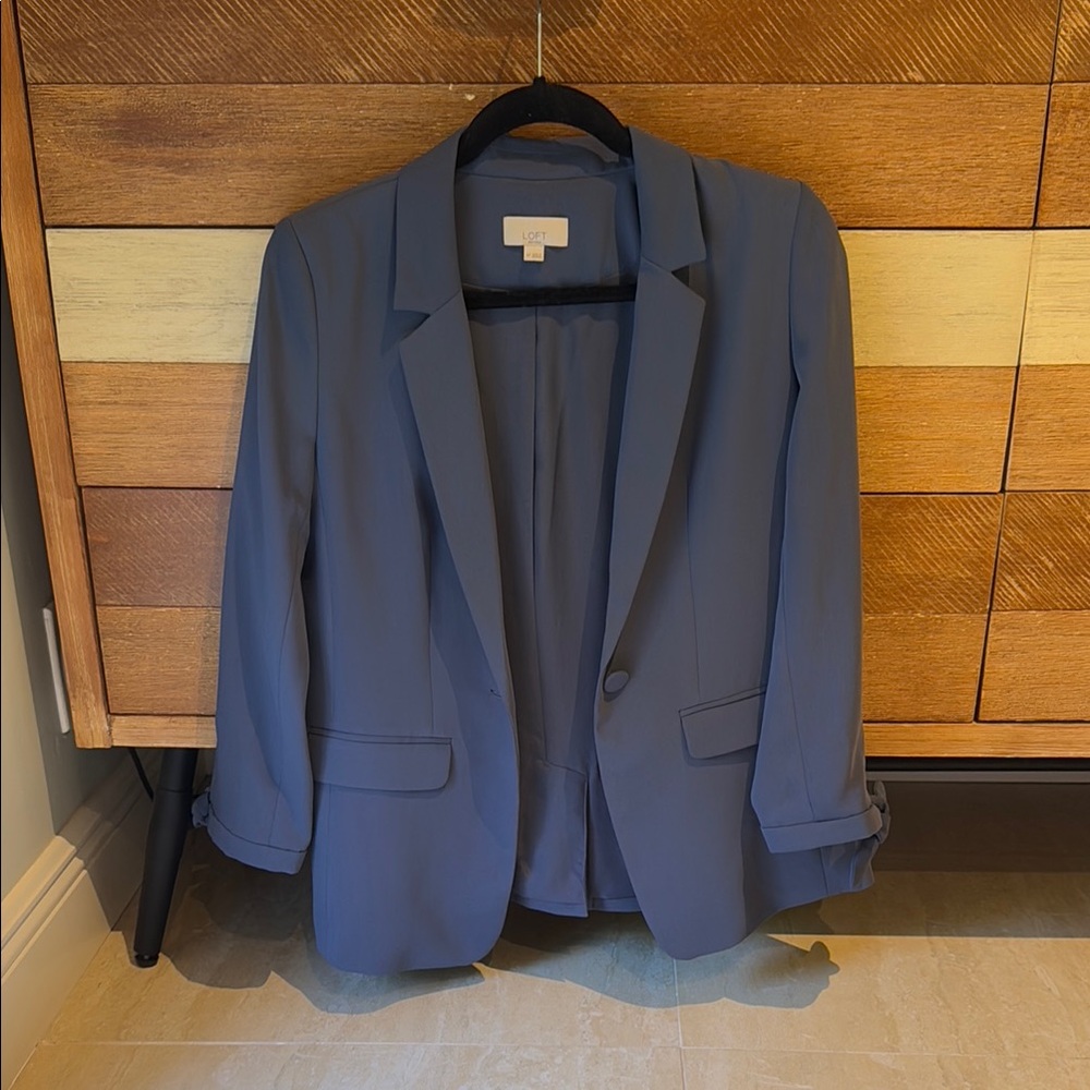 LOFT Petite Blue Blazer